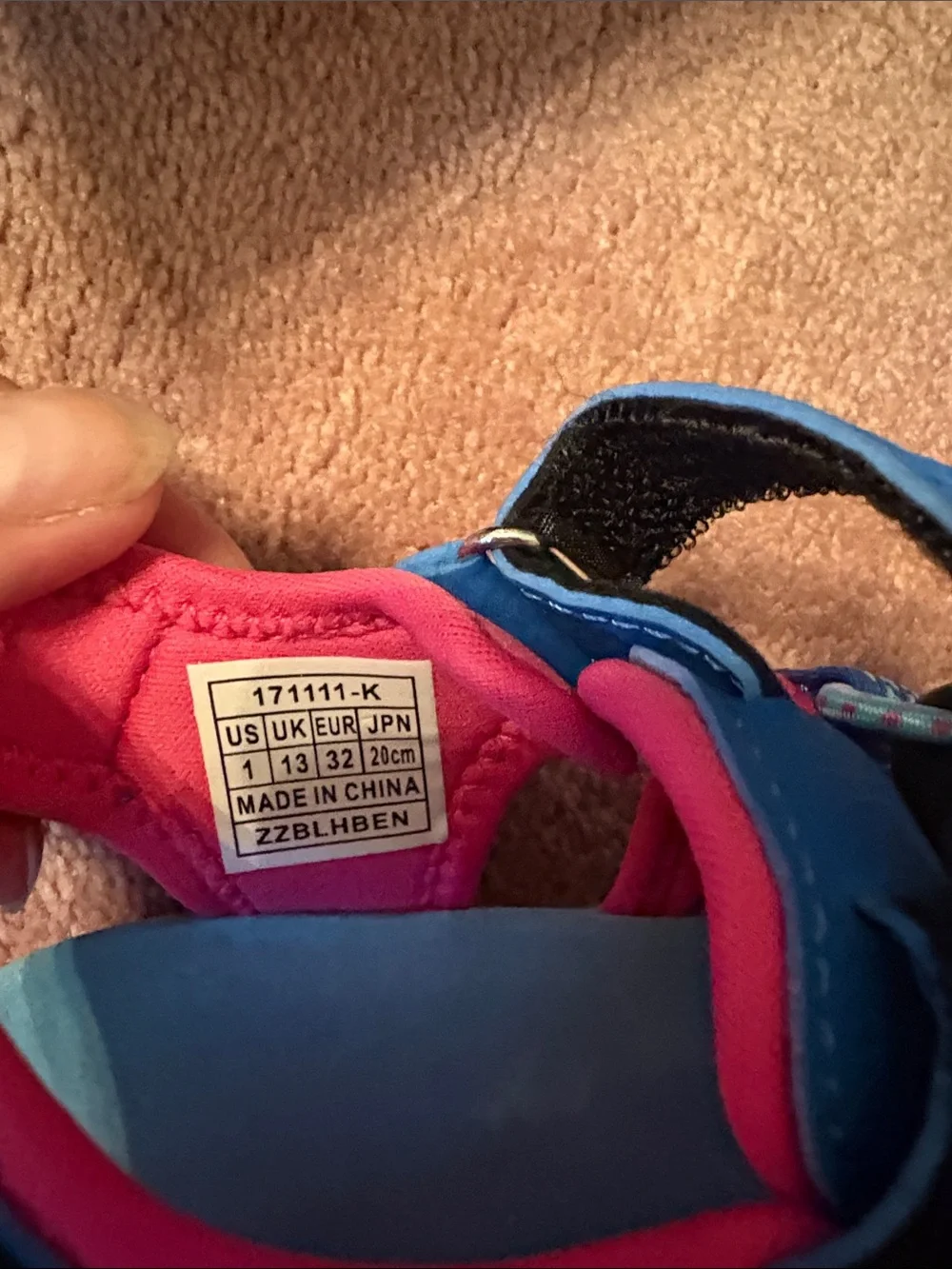 Dream Pairs Kids Blue and Pink Water Sandals